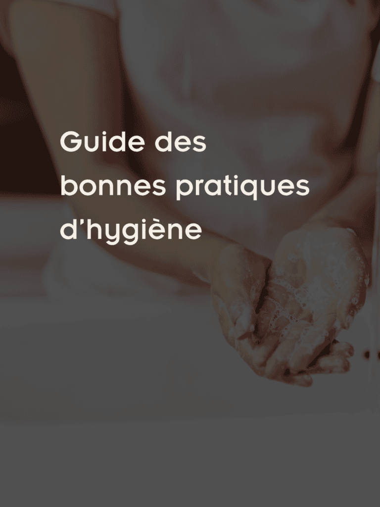 GUIDE DES BONNES PRATIQUES D'HYGIÈNE