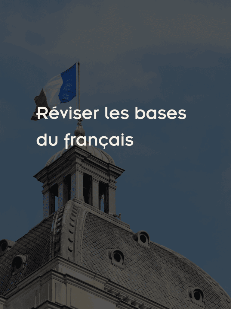 RÉVISER LES BASES DU FRANÇAIS